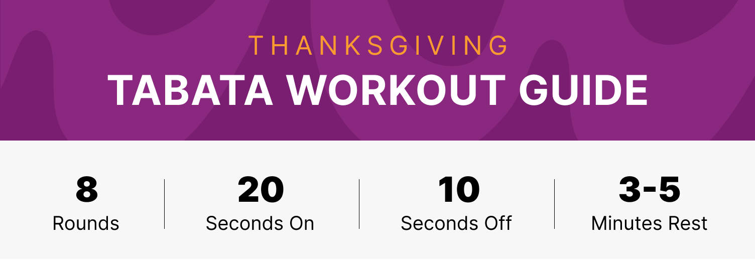 Thanksgiving Day Tabata Workout Guide